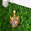 Juya 18K Real Gold Plated Cubic Zircon Bear Lion Bird Tiger Panther Head Leopard Charms For DIY Pendant Necklace Bracelet Making
