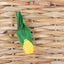 Natural Straw Rope Carrot Hamster Molar Chew toy Small Pets Toys For Hamster Rabbit Grinding Groducts Gnaw Toy Supplies