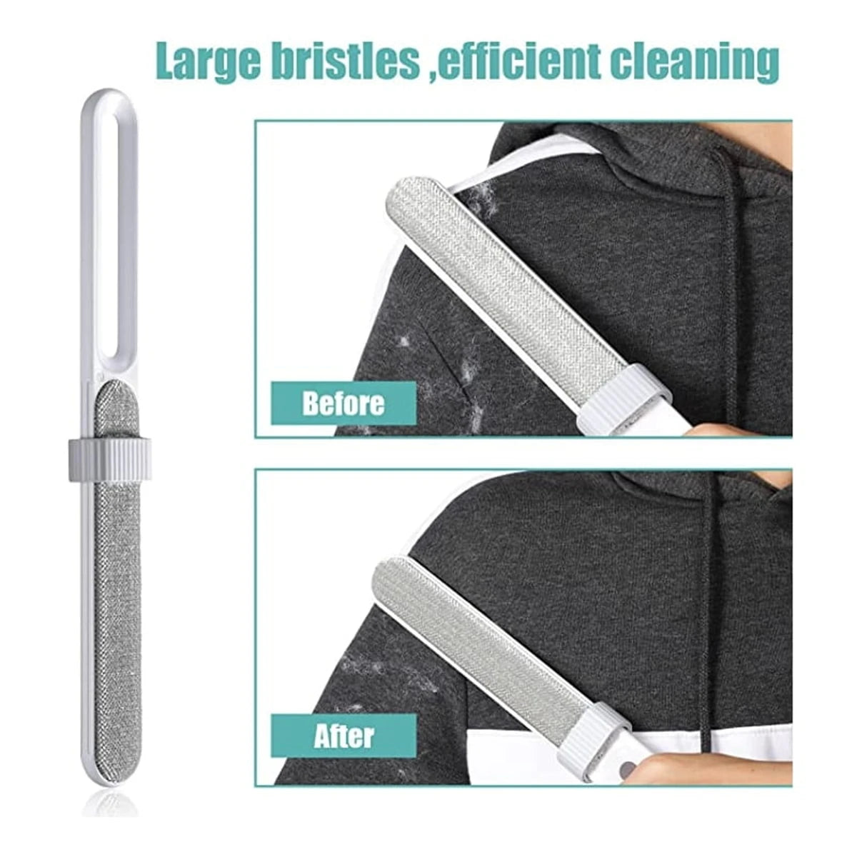 1 PC Reusable Hair Removal Cat Fur Cleaner Pet Dog Cat Hair Remover Lint Roller Brush Reusable Dog Hair Removal Roller
