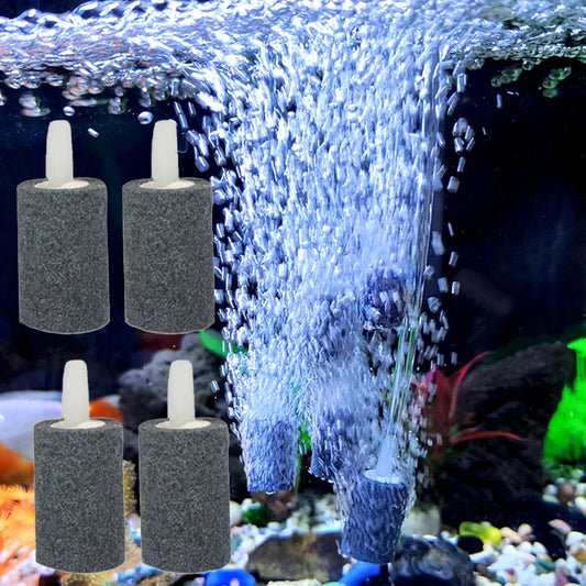 50/100pcs Mini Aquarium Fish Tank Air Stone Oxygen Aerator Increasing Air Bubble Pond Pump Hydroponic Oxygen Fishing Accessories