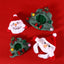 Pet Christmas Hat for Small Dog Cosplay Accessories Soft Plush Cartoon Snowman Cat Head Wear Winter New Year French Bulldog Caps