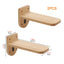 Wall Mounted Cat Tree Climbing Rope Wooden Cat Climbing Shelf with Sisal Rope Kitten Training Claw Grinding Indoor Cat Furniture