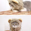 Lion Cattle Pattern Dog Costume Hat for Cat New Year Party Birthday Costume Pet Dogs Products Keep Warm Winter Puppy Accessories