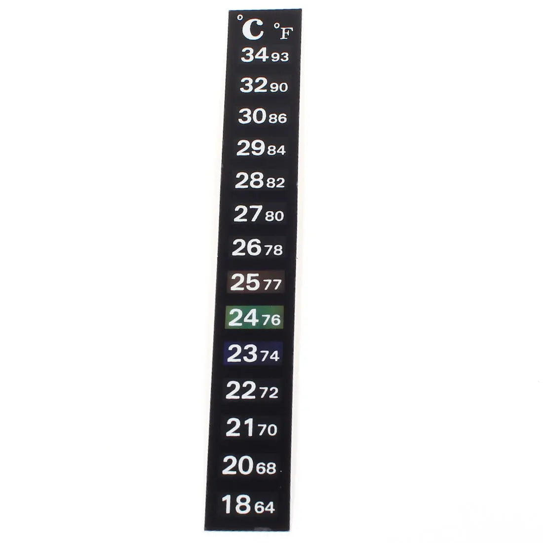 UXCELL Aquarium Glass Sticker Thermometers Digital Fish Tank Fridge Thermometer Sticker Measurement Tools Fish Tank Accessories