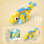 Insect World Animals Scorpion Mantis Ants Spider Birds Marine Animal Building Blocks Toys Desktop Ornaments Bricks Kids Gift