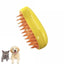 Cat Brush Steamy Dog Brush Electric Spray Cat Hair Brushes Pet Grooming Comb Hair Removal Massage Pet Accessories