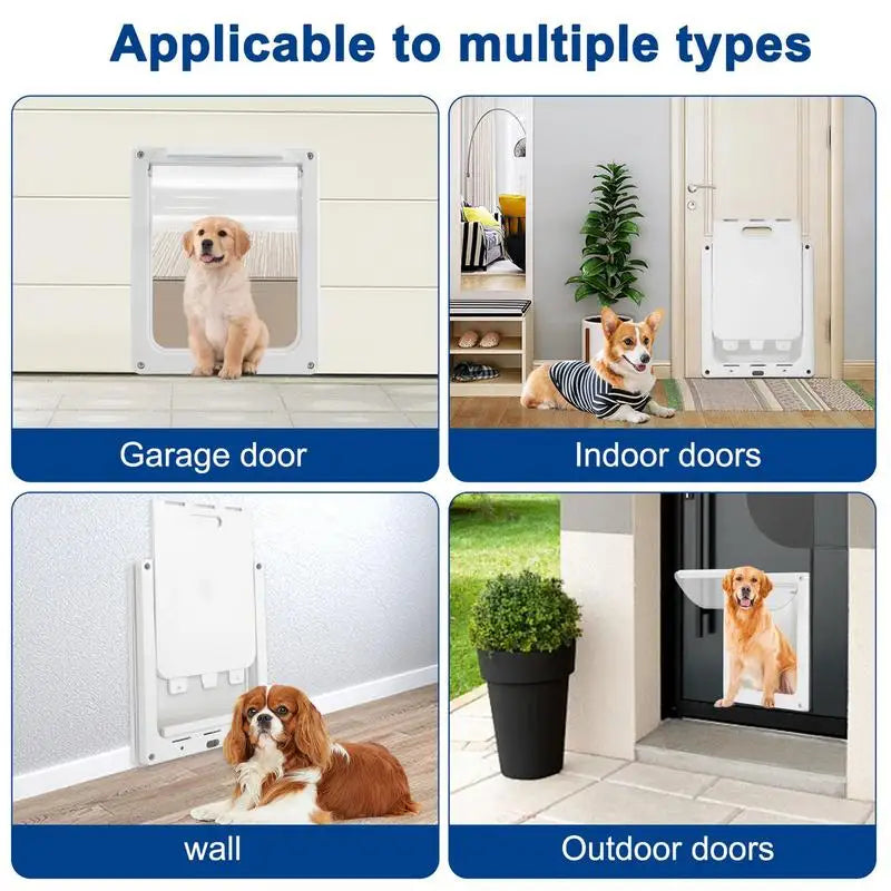 Dog Door For Large Dogs Weatherproof Pet Door Dog Door Transparent Flap Lightweight Pet Safe Dog Door For Small Medium Large