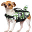 Dog Life Jacket Lightweight Adjustable High Visibility Dog Life Vest for Swimming High Flotation Reflective Life Jacket for Dogs