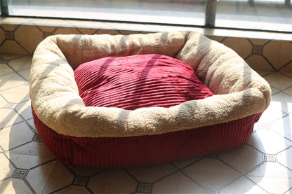 Pet Dog Bed Clearance 2025 Non Use Limited Stock Small Medium York Dog Sleeping Napping Mattress Winter Warm Home
