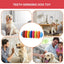 Colorful Puppy Teether Dog Toys Dog Teething Toys Dog Teeth Cleaning Toys Interactive Dog Toys Multifunctional Pet Playing
