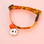 Lightweight Halloween Dog Collars Durable Skull Bat Pendant Cosplay Neck Accessories for Cats Personalized Decorate Pet Necklace