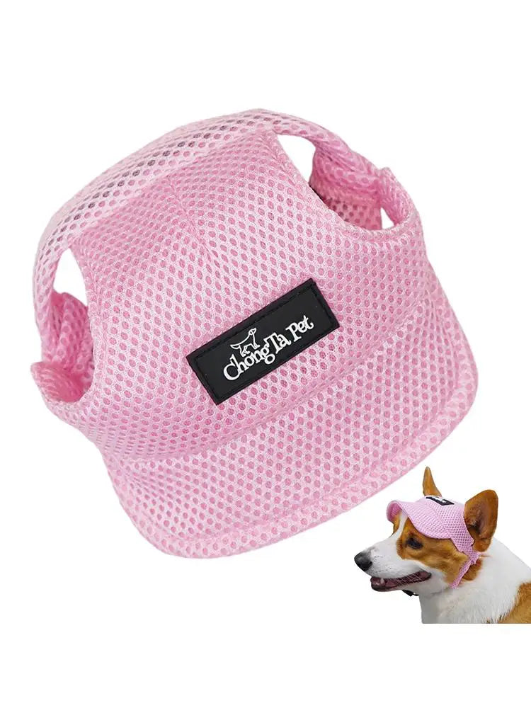 Pet Hat Dog Baseball Hat Sun Visor Hat With Ear Holes Dog Outdoor Sport Sun Protection Baseball Hat For Small To Large Dogs