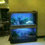 Cade The Latest Coral Super White Glass Aquarium Fish Wide No Border Aquarium Tank