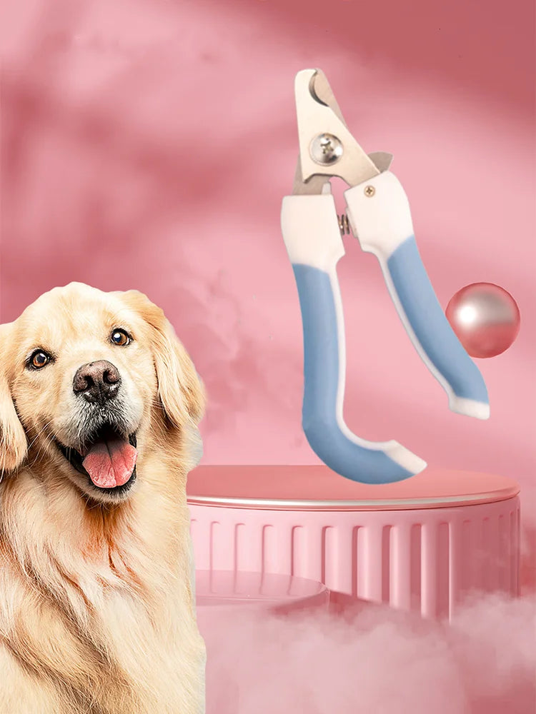 Dog Nail Clipper Scissors Kitten Nail Toe Claw Clippers Trimmer Labor-Saving Grooming Tools for Animals General Pet Supplies