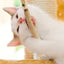 Silvervine Sticks For Cats Catnip Molar Rod With Bell For Indoor Cats Edible Interactive Cat Nip Ball Teethers With Raffia Sisal