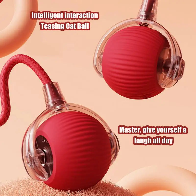 Electric Cat Ball Toys Automatic Rolling Ball Cat Puzzle Toy Cat Balls Smart Pet Interactive Toy Dog Cat Training Playing Toys