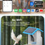 Bird Smart Feeder with Camera 1080P Solar Low Power Night Vision IP66 Waterproof 4G or WIFI Connect Real Bird Species Feeder