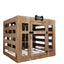 JUNJI Modern Indoor Wood Dog House Luxury Durable Eco-Friendly Large Wooden Pet House Wood Dog Kennel Furniture