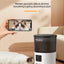 ROJECO Automatic Cat Feeder With Camera Video Cat Food Dispenser Pet Smart Voice Recorder Remote Control Auto Feeder For Cat Dog