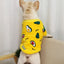Pet Dog Clothes T-shirt Leopard Print Spring and Autumn Warm Big Dog Large Dog Two Feet Plus Down Golden Retriever Dog Clothes