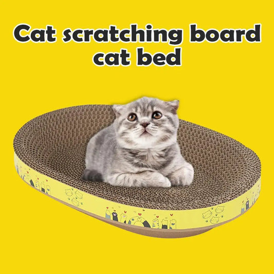 Bowl-shaped Crumb-free Corrugated Paper Cat Scratching Board And Cat Bed Wear-resistant Environmentally Friendly And Safe Claw