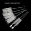 Nylon Aquarium Brush Tube Pipe Filter Cleaning Brushes Stainless Steel Water Filter Hose Flexible Aquarium Cleaner Accessories