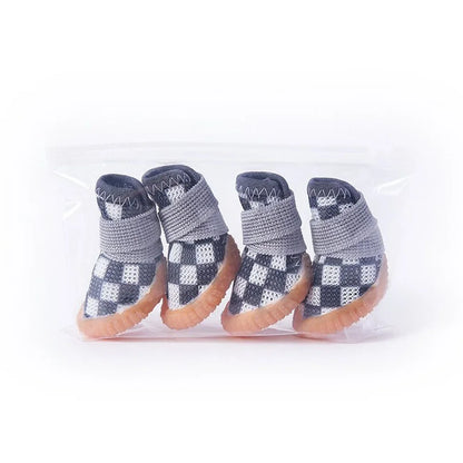 Small Dog Shoes Breathable Dog Shoes for Hot Pavement Pet Puppy Boots & Paw Protectors for Doggies for Hardwood Floors Anti Slip