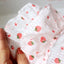 Light Pink Summer Fancy Dresses Strawberry Print Princess Bow Tie Tiered Skirt Vest Overalls Female New Puppy Clothing for Cats