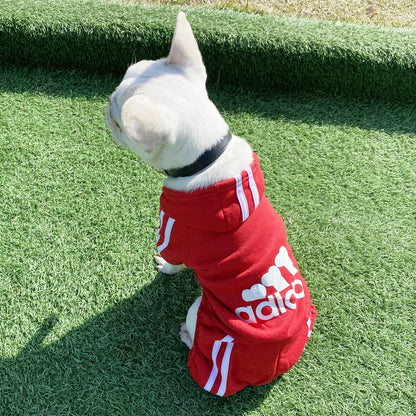 Spring Autumn Dog Clothes for Small Dogs Chihuahua Yorkie Bulldog Hoodies Puppy Sweatshirt Dog Tracksuit Jumpsuit Pet Sport Suit