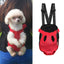 Small Dog Carrier Backpack Legs Out Pet Puppy Carrier Backpack Hands-Free Cat Travel Bag for Walking Hiking Bike and Motorcycle