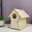 Wooden Birdhouse For Outdoor Hanging Garden Wood Hummingbird Houses Wooden Natural Bird Houses For Wren Swallow Sparrow