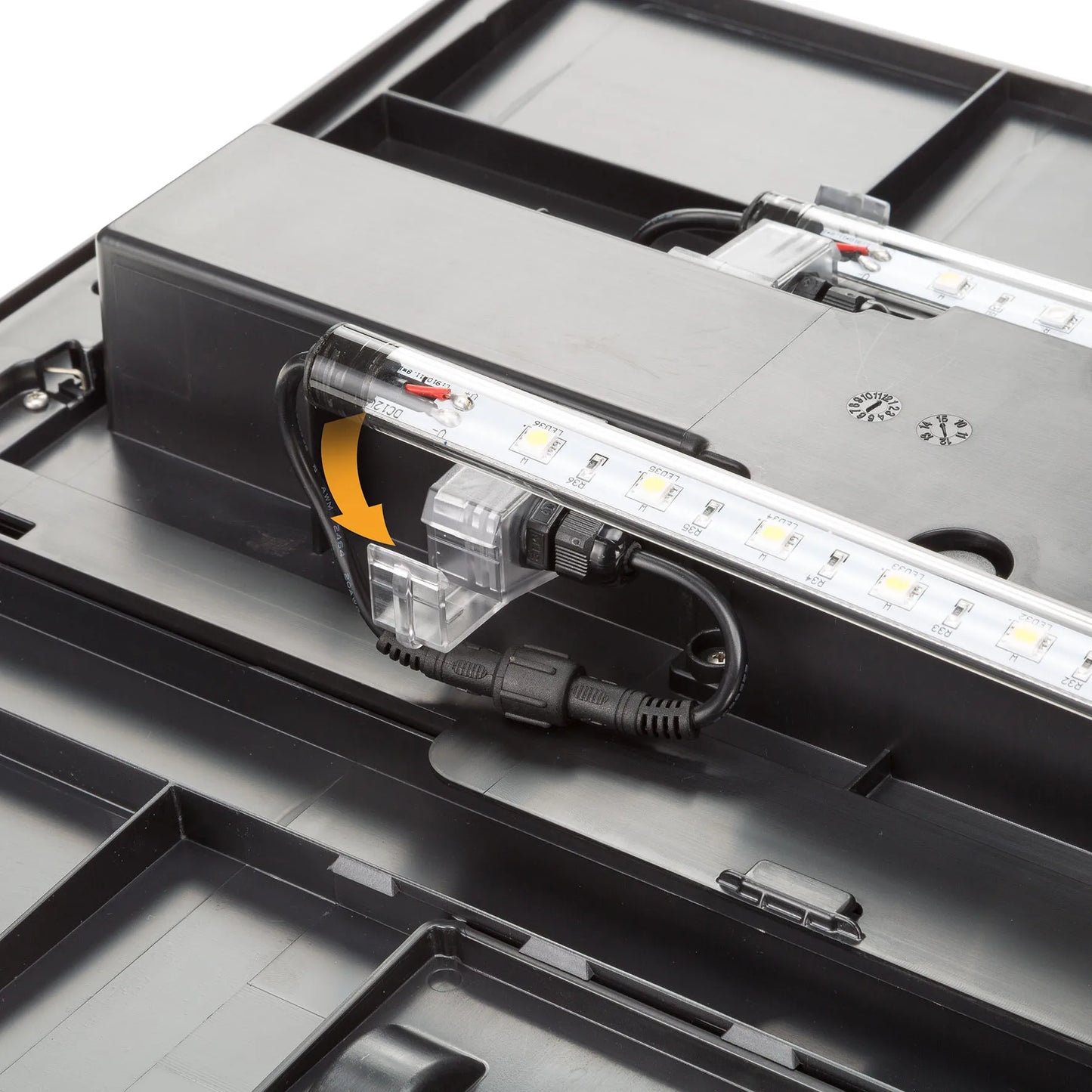 Ferplast Dubai 100 LED - 190 L. Glass Aquarium with Two LED Lamps, Internal Filter and Heater. 2 Colours.