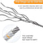 Double-headed Dog Tie Out Cable Leash ,raction rope with metal buckle steel wire anti-rust training collar,Outdoor Dogs Strap