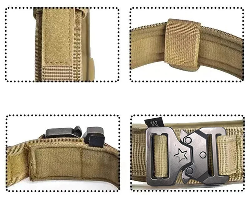 Doberman Pinscher Big Dog Collar and Leash Outdoor Train Pet Collars for Medium Large Dogs German Shepherd mascotas Accessories