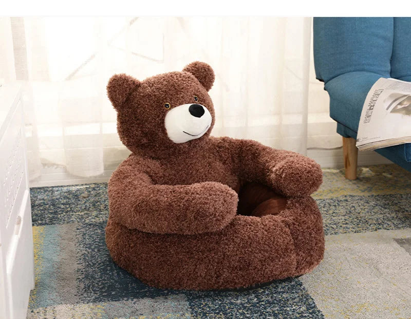 Dog Sofa Bed Fluffy Accessories Large Pet Beds Bad Basket Small Pets Dogs Mat Supplies Puppy Products Medium Cats Kennel Baskets
