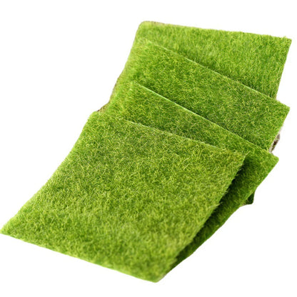 Simulation Aquarium Decoration Artificial MossTurf Plant Lawn Aquarium Accessories Decor Green Fake Water Plants Plastic Decor