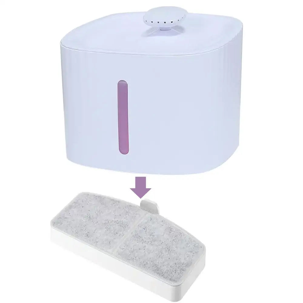 Pet Fountain Filter Replacement Activated Carbon Fountain Filter Replacement For Dog Easy To Apply Water Fountain Filters Cat