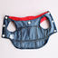 Sleeveless Denim Dog Jacket - Dark Wash, Puppy Hooded Jeans Coat Spring Summer Dog Clothes for Small Medium Dogs Bulldog Yorkie