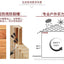 Large new solid wood kennel outdoor waterproof dog house with mat and cold-proof pet dog cage carbonized golden retriever woo