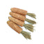 Natural Straw Rope Carrot Hamster Molar Chew toy Small Pets Toys For Hamster Rabbit Grinding Groducts Gnaw Toy Supplies