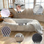 Cross-border explosion human kennel plush human dogbed winter warm sponge dog pad giant dog bed
