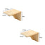 Cat Climbing Shelves Wall Mounted Cat House Wooden Cat Furniture Bridge with Protection Network for Cat & Kitten Ladders & Steps