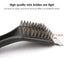 Multifunctional Bird Feeder Cleaner Brush Bird Cage Cleaning Stainless Steel Ergonomics Handle Durable Bird Droppings Cleaning