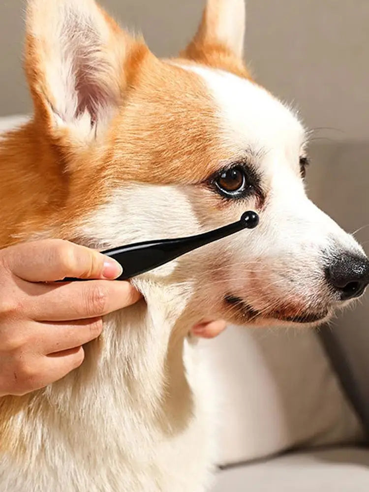 Dog Eye Comb Effective Tear Stain Comb Removes Tear Stains Eye-poop Comb Pet Eye Cleaning Brush Pet Clean Supplies Tool