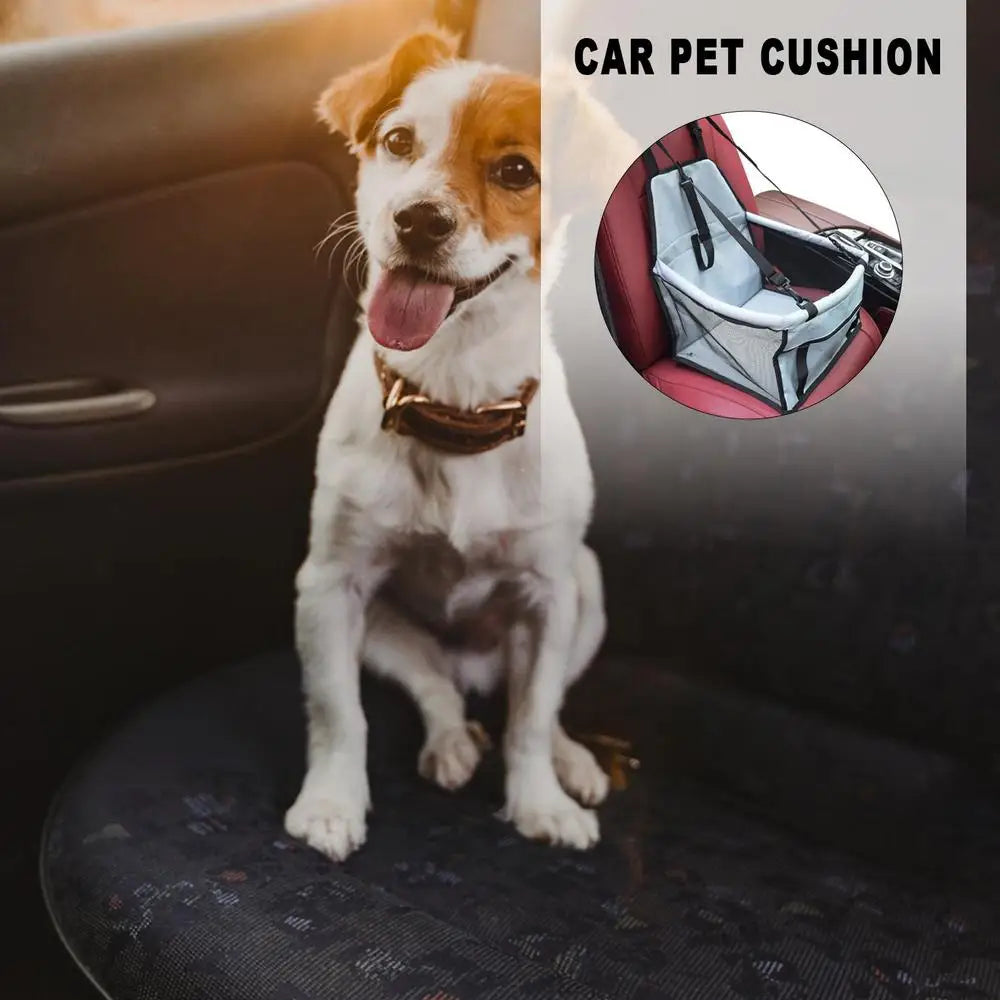 Pet Car Cushion Breathable Dog Seatbelt Car Seat 2 Small Dogs Dog Car Back Seats Travel Bed Dog Seat Comfortable And Safe For