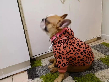 Warm Dog Clothes Hoodies for Small Dogs Cute French Bulldog Clothing Fashion Winter Puppy Supplies Cat Jumper Chihuahua Costume