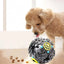 1PC Black Molars Bite Sound Toy Leaky Food Ball Dog Suitable for Large, Medium and Small Dogs Educational Toy Ball