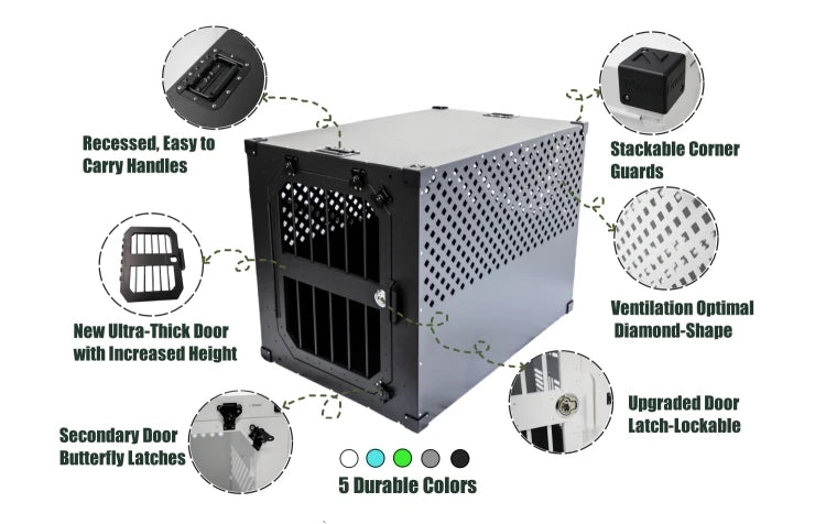 Dog Kennels Customized Size Raised Luxury Aluminum