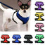 Adjustable Soft Dog Harness Nylon Breathable Mesh Walk Out Harness Vest Collar for Pets Small Medium Large Dog Chest Strap Leash
