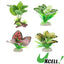 UXCELL Aquarium Plants Artificial Plastic Aquatic Plants Decorative Pet Fish Plants Plastic Ornaments for  Fish Aquatic Pet